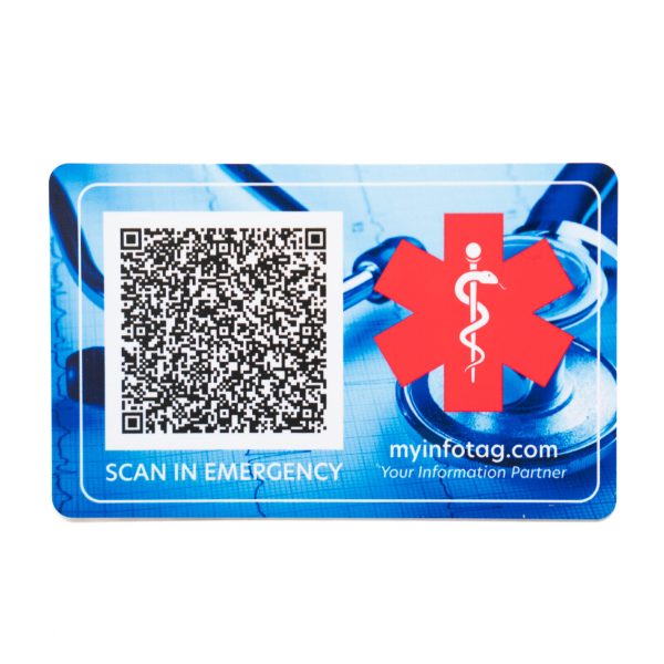 MyInfoTag Registration Card