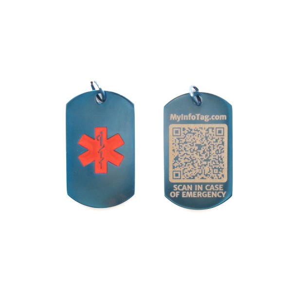 deluxDogTagSmallBlue